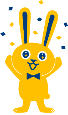 おめでとううさぎ