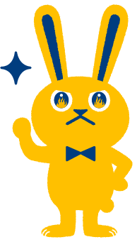 メラメラうさぎ